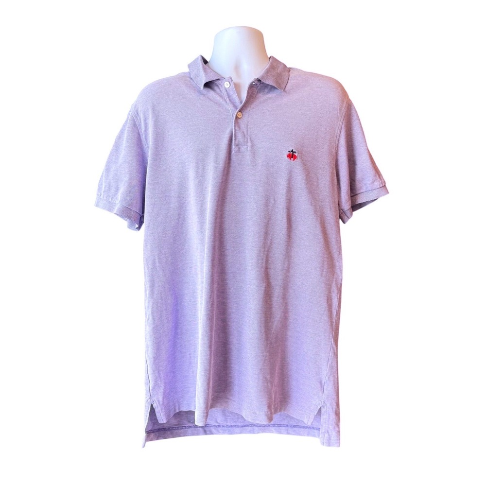 Brooks Brothers Performance Polo Slim Fit Golf‎ Casual Shirt Sz XL Light Purple